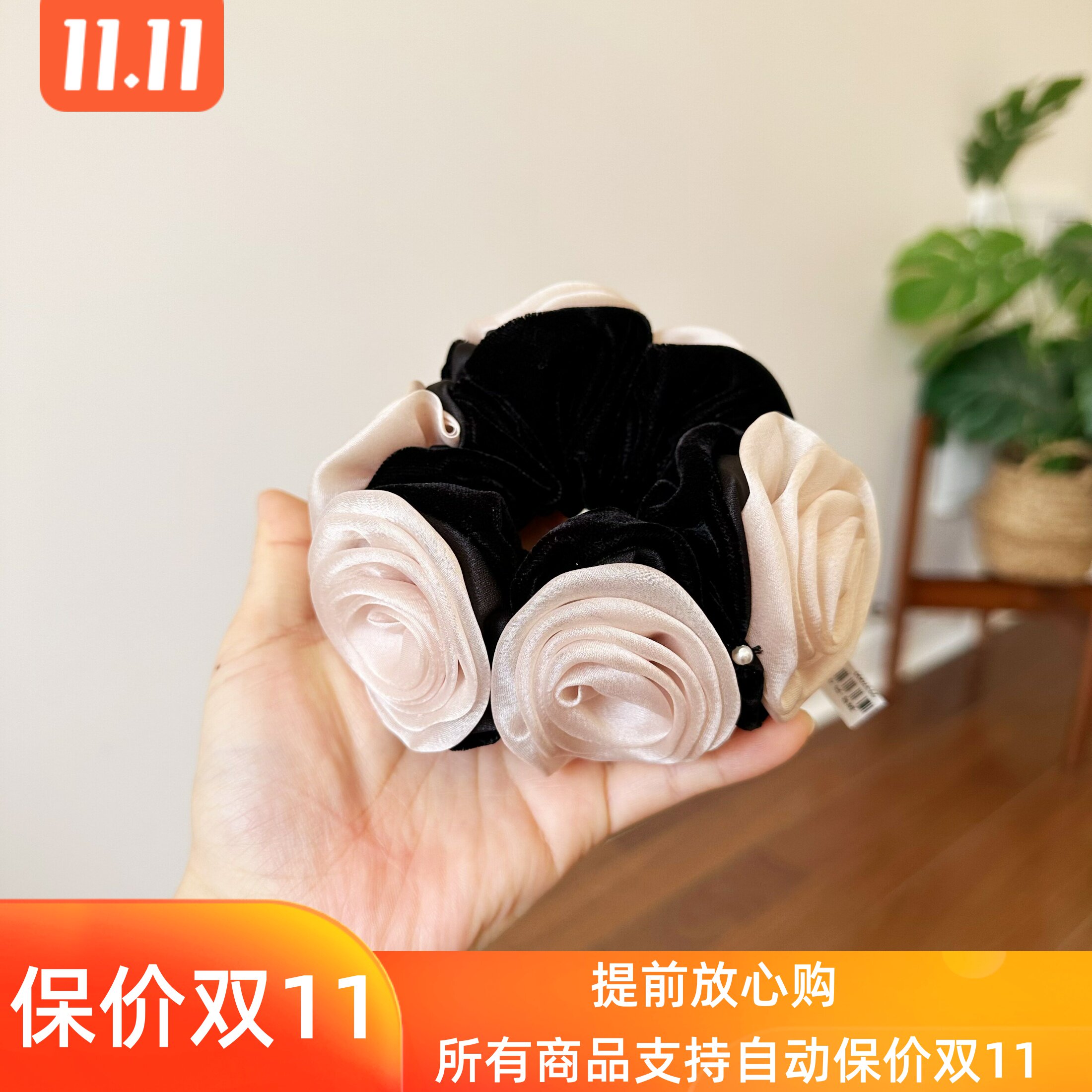 新款时尚高级感气质精致淑女甜美个性复古百搭发圈1348