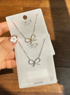 蝴蝶结项链古丽古丽银