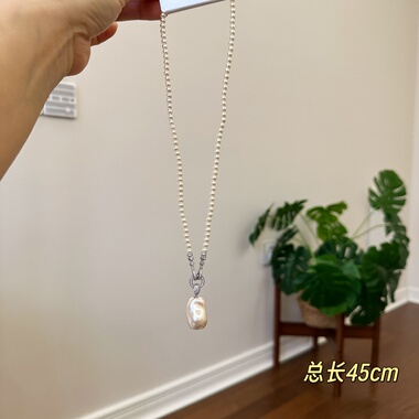 欧比雅比新款时尚高级感气质精致淑女甜美个性复古百搭项链05843