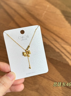 古丽古丽新款时尚高级感气质精致淑女甜美个性复古百搭项链08814