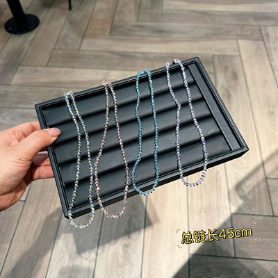 新款合金版高级感项链轻奢小众设计感锁骨链精致百搭01581