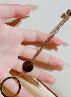 满钻时尚个性风百搭款毛衣链