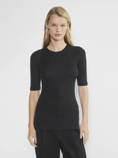 aritzia babaton 羊毛原单圆领短袖T恤女 120786