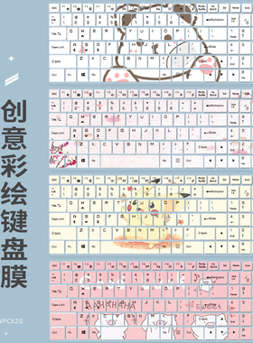 适用神舟K590S战神K650C K660E K650S I7 I5 D1 D2 D3 D4键盘贴膜