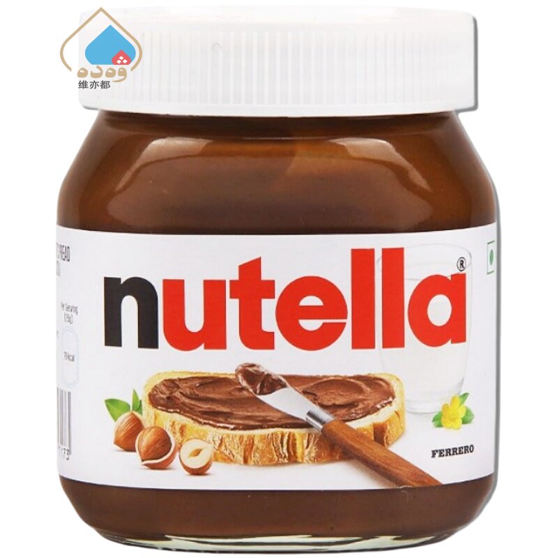 费列罗nutella能多益榛子味巧克力酱350g早餐抹面包酱波兰进口