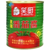 新疆笑厨番茄酱850g鲜番茄直灌西红柿罐头含番茄红素家用炒菜