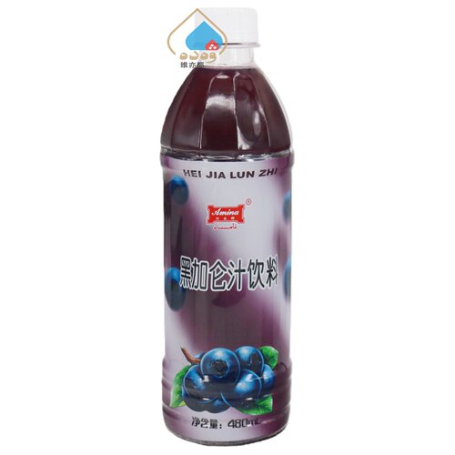 阿米娜黑加仑汁饮料480ml/瓶