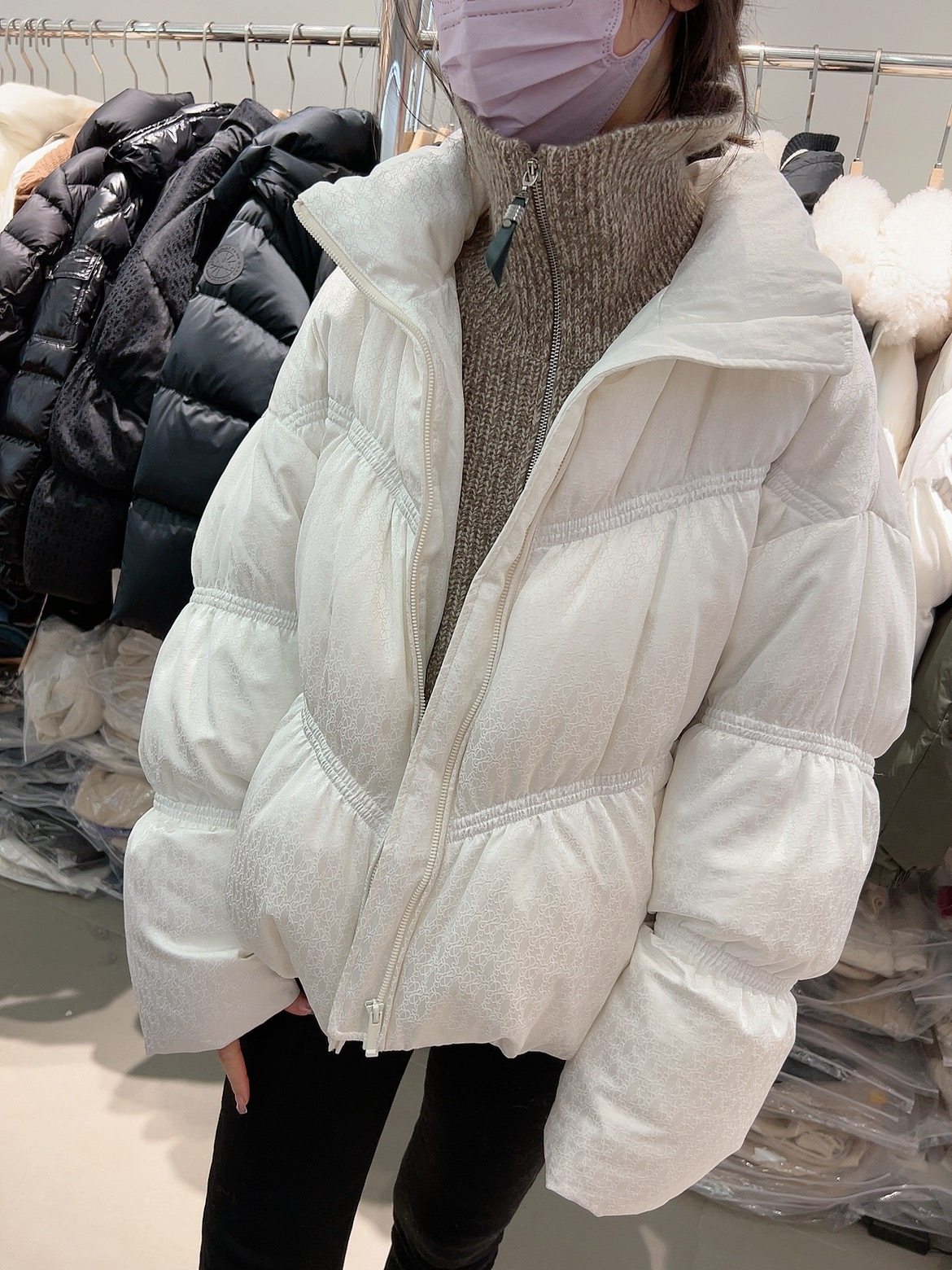 2025冬季新款立领宽松中长款休闲显瘦羽绒服女保暖面包服外套上衣,女装/女士精品,羽绒服,淘宝优惠券,粉丝福利购,淘宝优惠卷