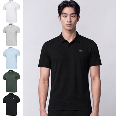 DYNAFIT/雪豹韩国代购直邮26夏男士户外泡泡纱凉感透气防晒POLO衫