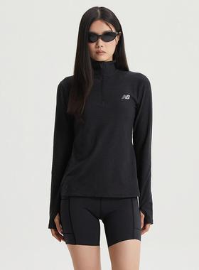 韩国NB代购 韩国直邮25秋女休闲百搭修身运动长袖T恤NBNDF46022