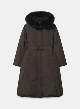 NEPA 韩国代购直邮25秋冬女士户外日常保暖连帽鹅绒羽绒服7L82059