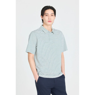 T恤 户外登山徒步休闲轻量冷感泡泡纱条纹短袖 K2韩国代购 26夏男士