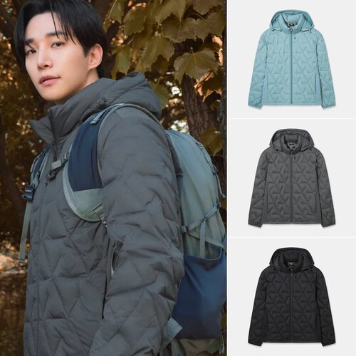 NEPA 韩国代购直邮25秋冬男士户外透气混合轻量鹅绒羽绒服7L72029