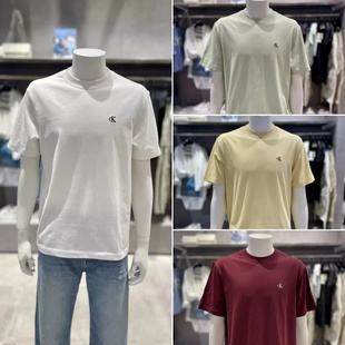 JEANS 小标短袖 韩国代购 25夏那是圆领基础经典 T恤4RC275G 直邮