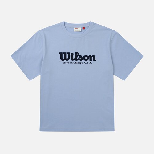 韩国代购直邮 Wilson/威尔胜 26春夏男款运动速干网球印花短袖T恤