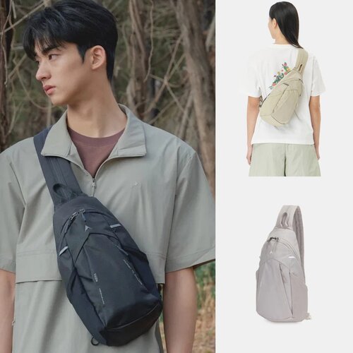NEPA韩国代购直邮26夏男女户外运动6L耐久登山骑行两用斜挎双肩包