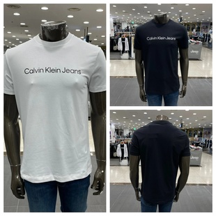 直邮 韩国代购 25春夏男士 经典 T恤4RAB820 LOGO基础短袖 JEANS