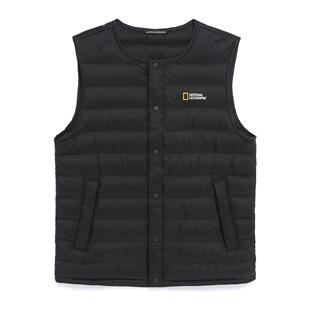 NATIONAL/国家地理 韩国代购直邮26SS男女鹅绒羽绒马甲N261UDV010