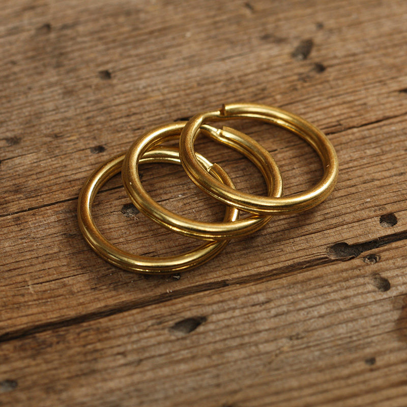 5元钱2个铜扣钥匙扣 钥匙链配件 铜环