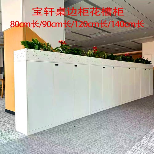 钢制矮柜密码锁文件柜储物柜