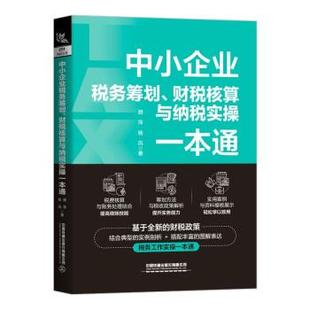 财税核算与纳税实操一本通 顾萍 杨凤 社 中小企业税务筹划 中国铁道出版 9787113291372 24小时后发货