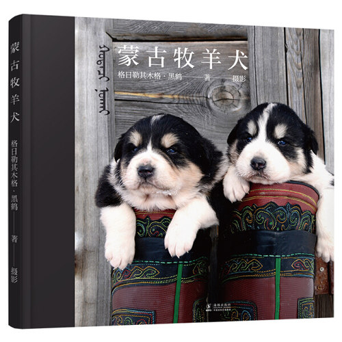 【快速发货】蒙古牧羊犬 格日勒其木格·黑鹤儿童文学作家绘本儿童图画故事3-12岁摄影绘本展现游牧文化赞美草原生命禹田文化传媒