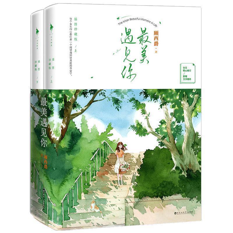 【48小时内发货】  言情小说：美遇见你 上下（全两册） 顾西爵 百花洲文艺出版社 9787550033160