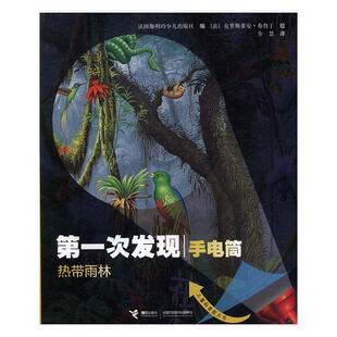 【24小时后发货】  一次发现.手电筒:热带雨林（精装绘本） [法]克里斯蒂安·布鲁丁 绘 接力出版社 9787544858229