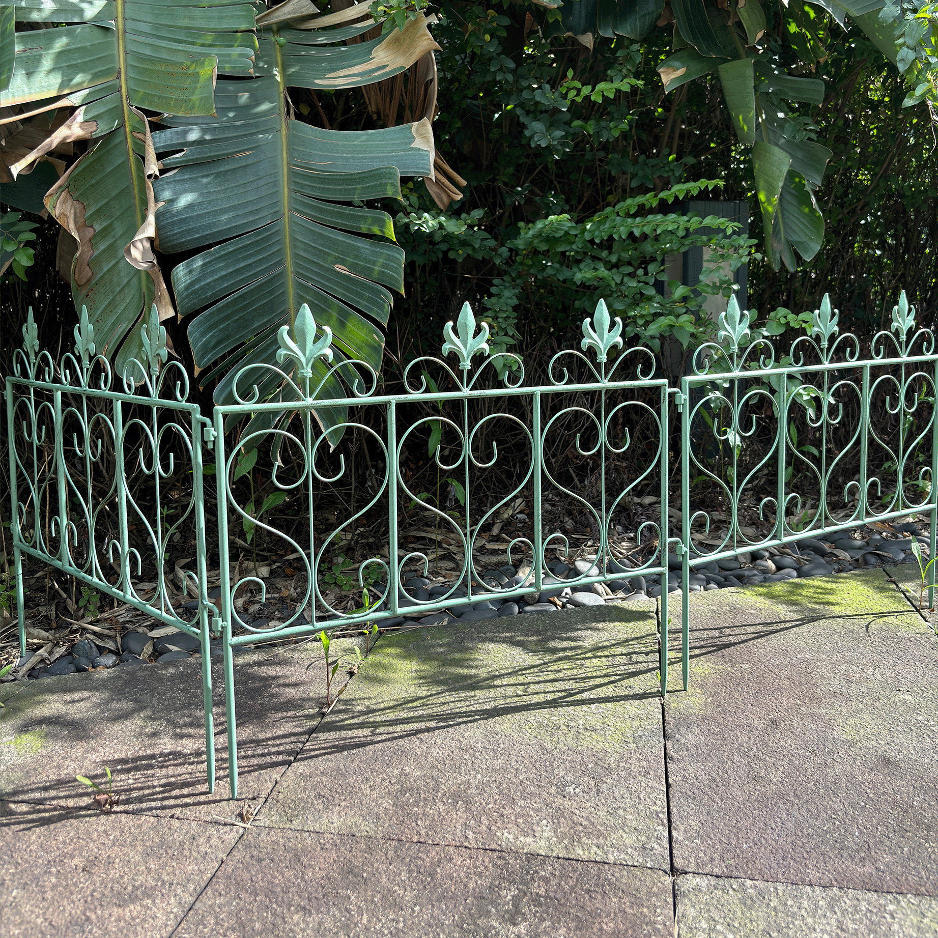 欧式铁艺花栅栏小篱笆围栏花园