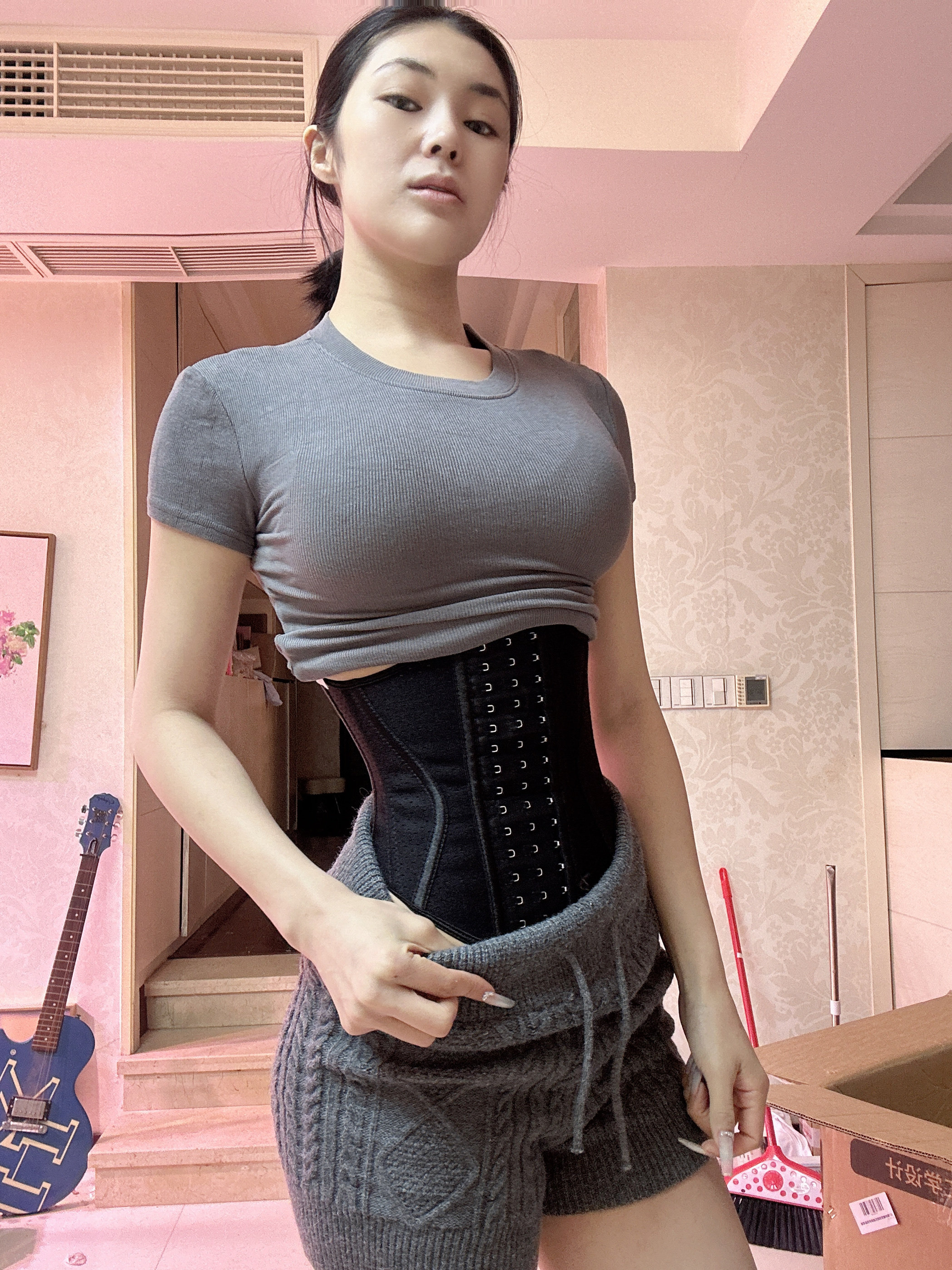 塑身腰封女外穿收腹提臀收小肚子塑形腰带束腰不压臀