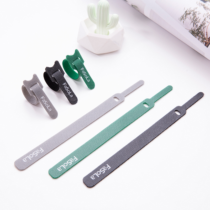 数据线收纳扣充电线固定理线器