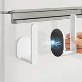 体重秤电子秤收纳架冰箱磁吸置物架免打孔湿纸巾保鲜膜可伸缩挂架