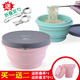 硅胶折叠碗便携式 旅行食品用耐高温泡面宝宝儿童户外露营餐具套装