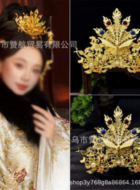 兰香如故同款发饰发簪明制发冠宋制百搭发冠发冠新娘汉服优雅