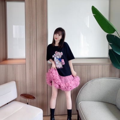 卡通重工tutu蓬蓬裙可爱连衣裙