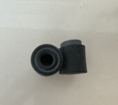 黑色凸型笛头 仿真塑料合成牛角 笛子配件 牛角