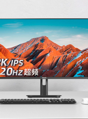 飞利浦27英寸2K100Hz显示器IPS办公商用屏8bit家用高清27E1N1510