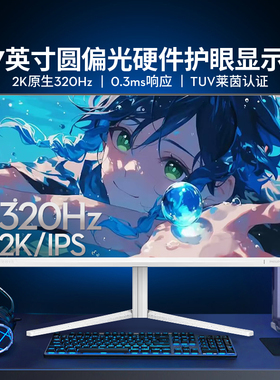 飞利浦EVNIA弈威27英寸2K320Hz显示器硬件圆偏光屏幕27M2N5501UK