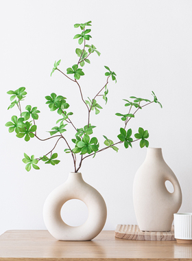 假花仿真花吊钟单枝马醉木叶假树枝北欧ins客厅植物绿植装饰摆件