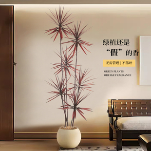 大型仿真绿植盆栽假植物龙舌兰千年木室内客厅商场落地装饰摆件