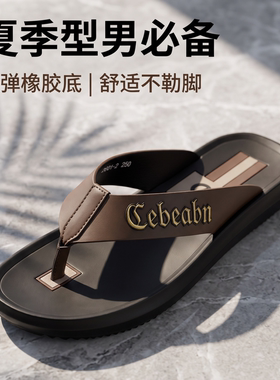 SDW夏季透气户外防滑休闲人字拖