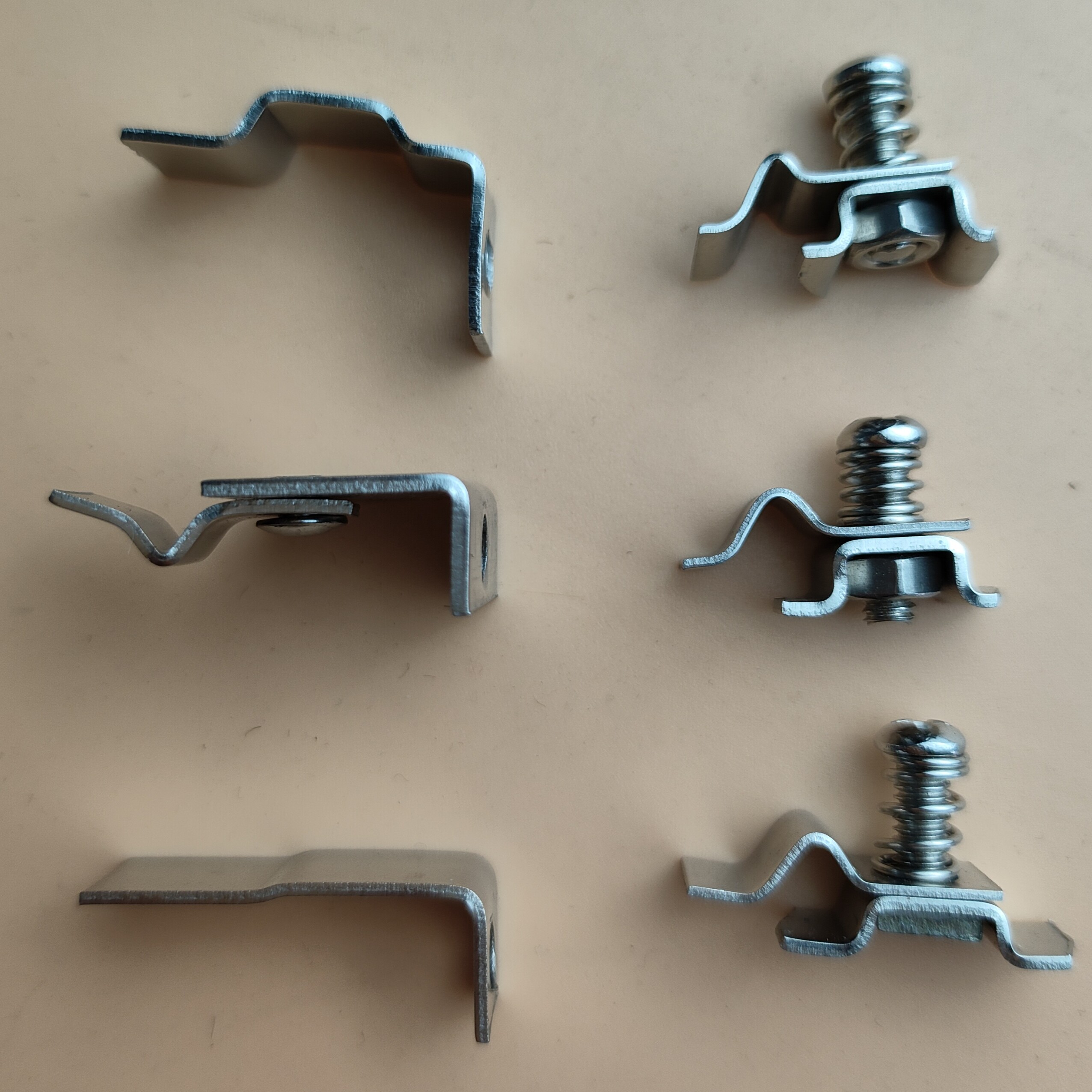 纱窗固定扣螺丝固定卡