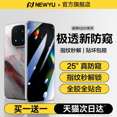 [新AR防窥]Newyu适用iQOO水凝膜