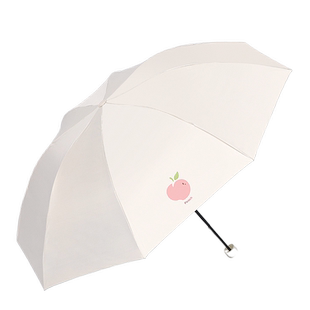 天堂伞太阳伞遮阳伞防紫外线女防晒伞女晴雨两用三折小巧便携雨伞