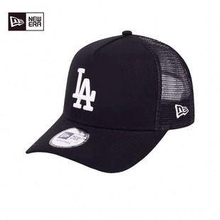 Newera纽约华洛杉矶道奇LA高顶网眼棒球帽子可调节时尚男女遮阳帽