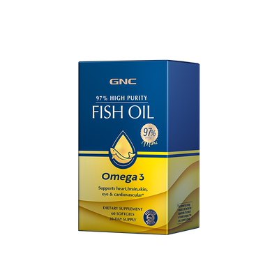 gnc健安喜97%高纯度高浓度鱼油
