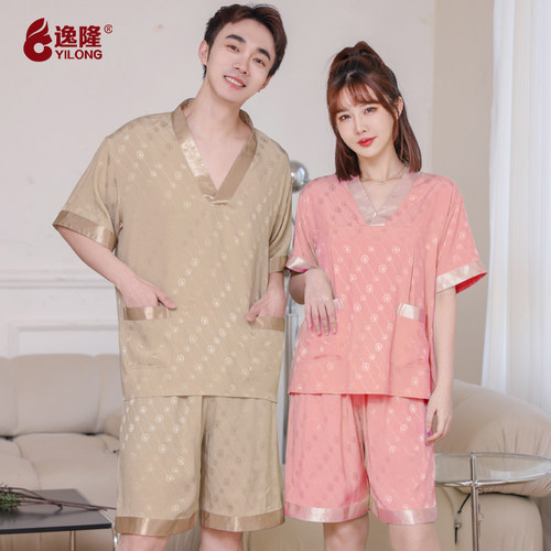 女款汗蒸服逸隆浴服按摩服