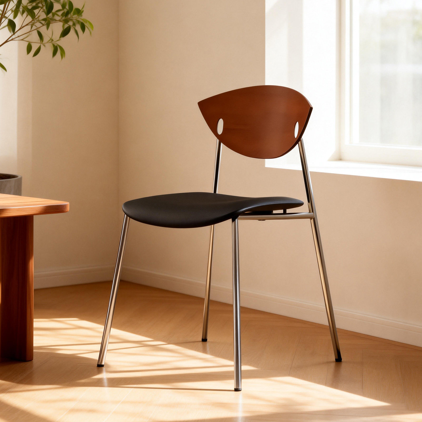 中古餐椅复古实木靠背餐桌凳子法式小户型侘寂风设计师极简飞鸟椅,住宅家具,餐椅,淘宝优惠券,粉丝福利购,淘宝优惠卷