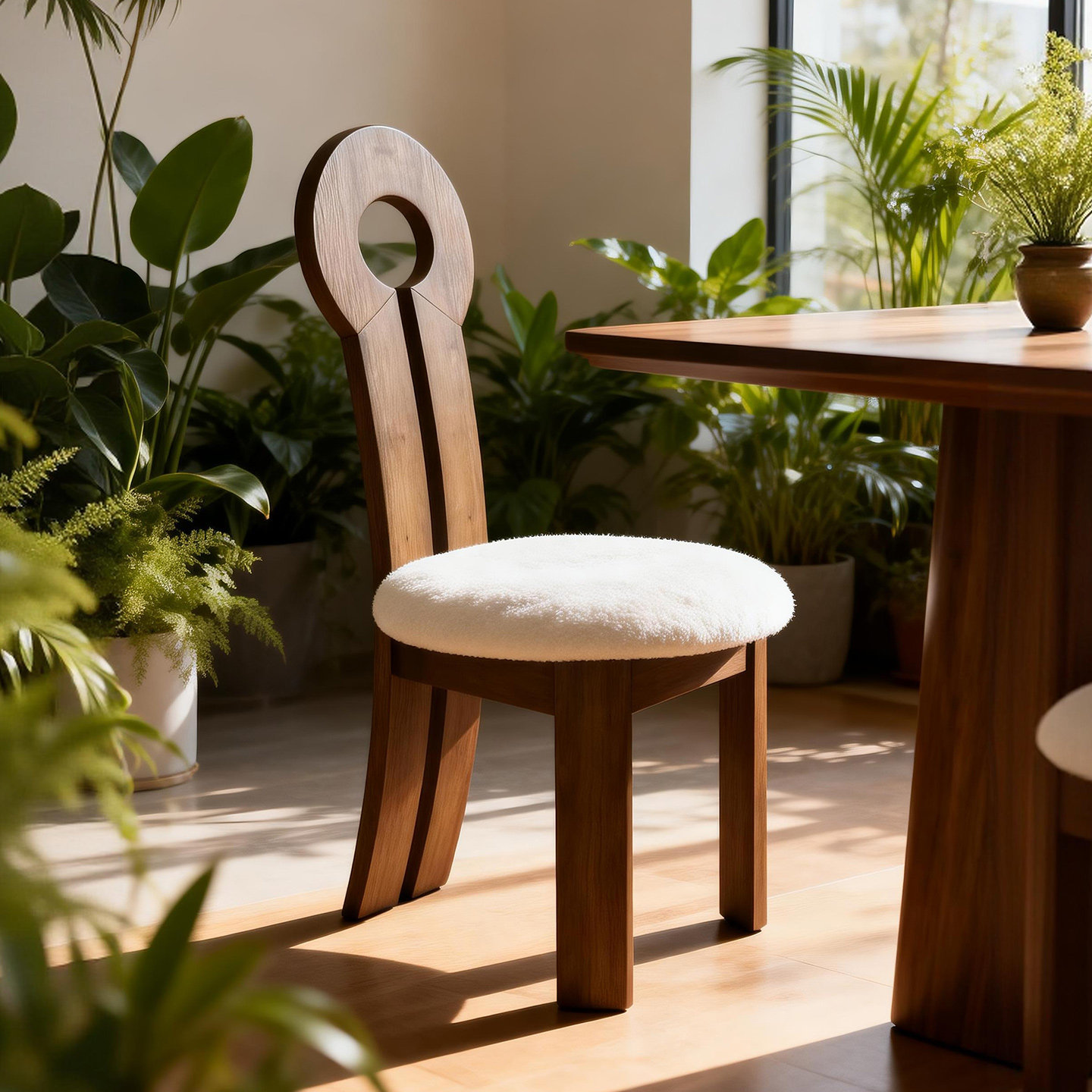 法式复古餐椅高端胡桃色钥匙椅高级家用餐桌椅中古靠背椅子设计师,住宅家具,餐椅,淘宝优惠券,粉丝福利购,淘宝优惠卷