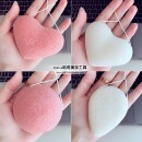 Halie超好用 植物蒟蒻洗脸洁面刷气泡海绵泡水变软 魔芋洗脸扑